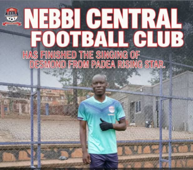 TRANSFER: Nebbi Central Land West Nile Wonderkid
